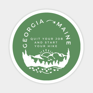 Appalachian Trail Georgia to Maine Magnet